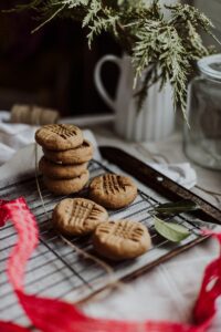 Peanut Butter Cookies With A Honey Twist