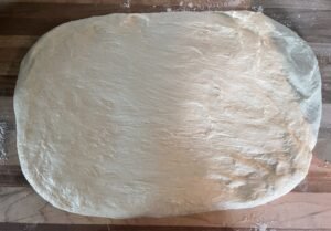 Sandwich Bread shaping 1