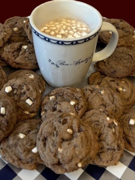 hot chocolate Cookies